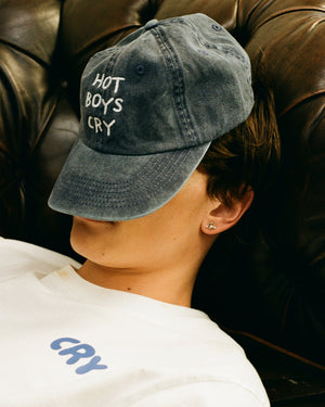 Hot Boys Cry Cap Vintage Blue