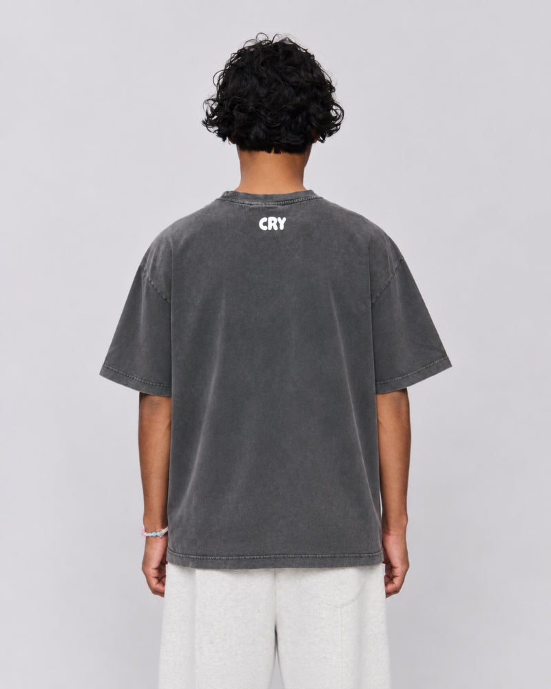 Emotionally Available Tee Washed Black