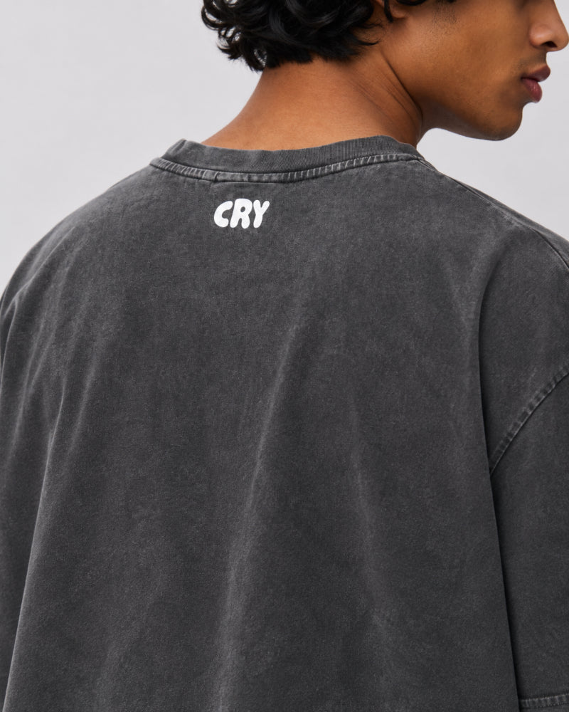 Emotionally Available Tee Washed Black