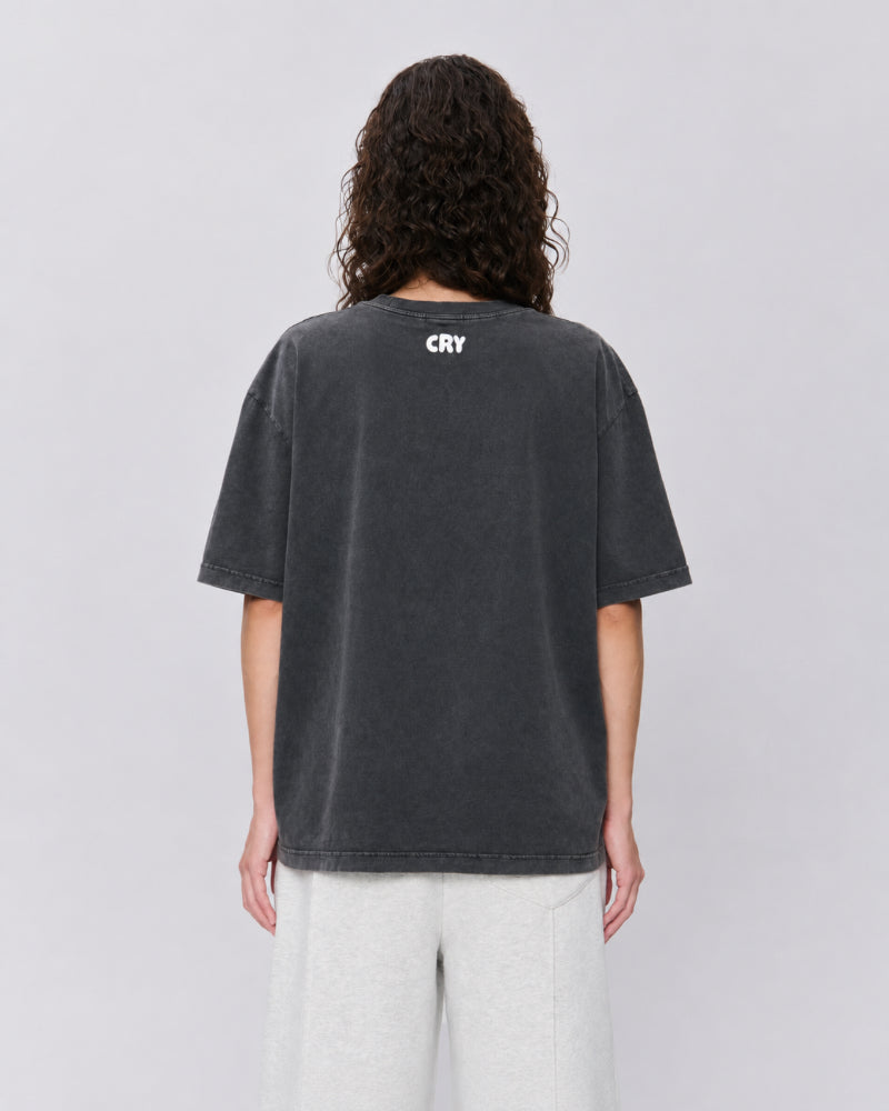 Emotionally Available Tee Washed Black