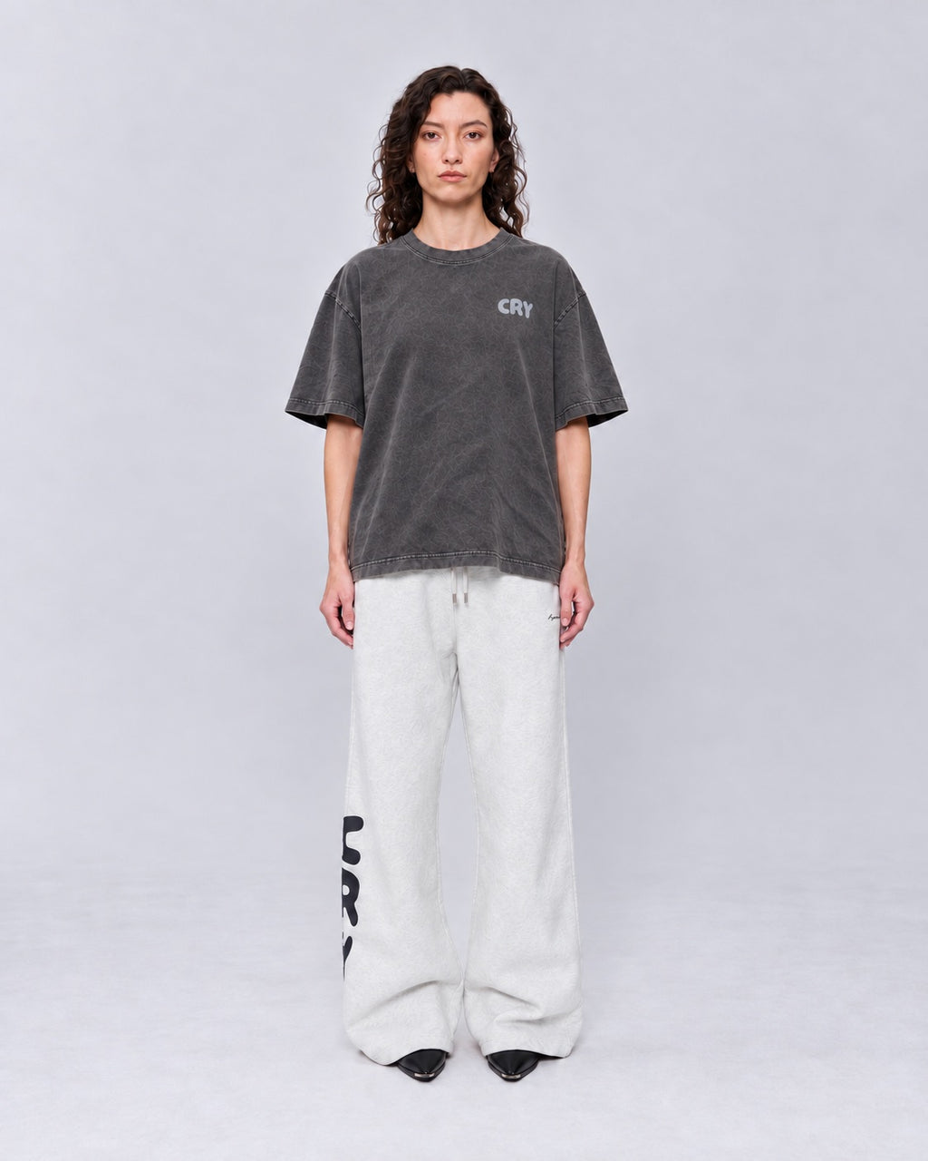 Hot Crier Tee Washed Black