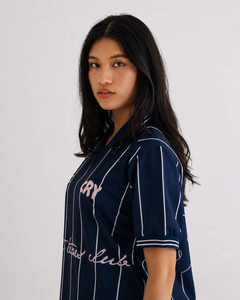 Salty Tears Club Jersey Navy