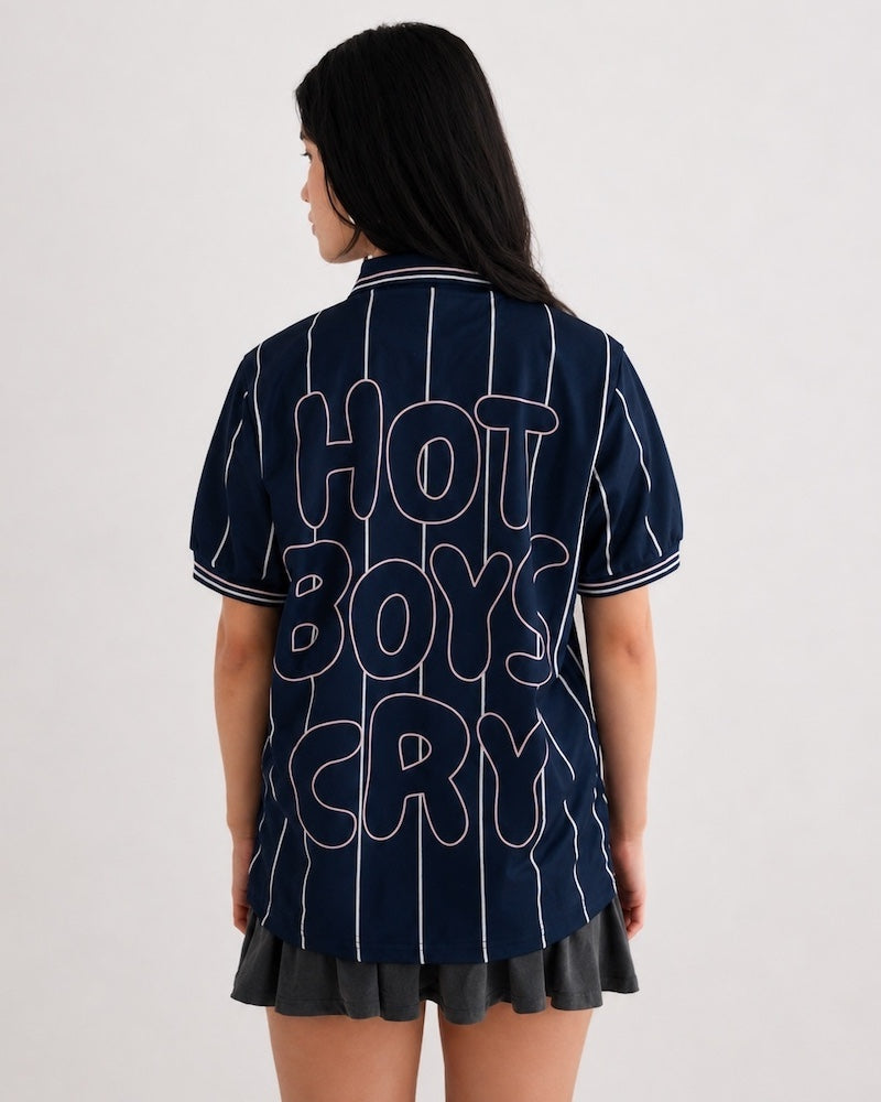 Salty Tears Club Jersey Navy