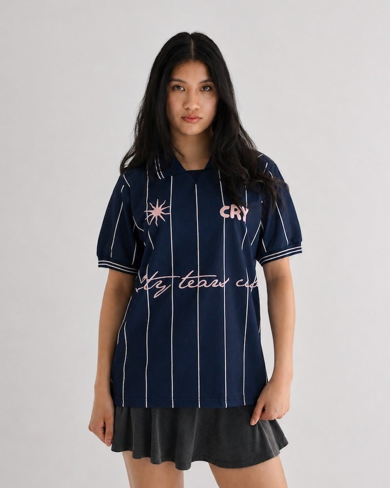 Salty Tears Club Jersey Navy