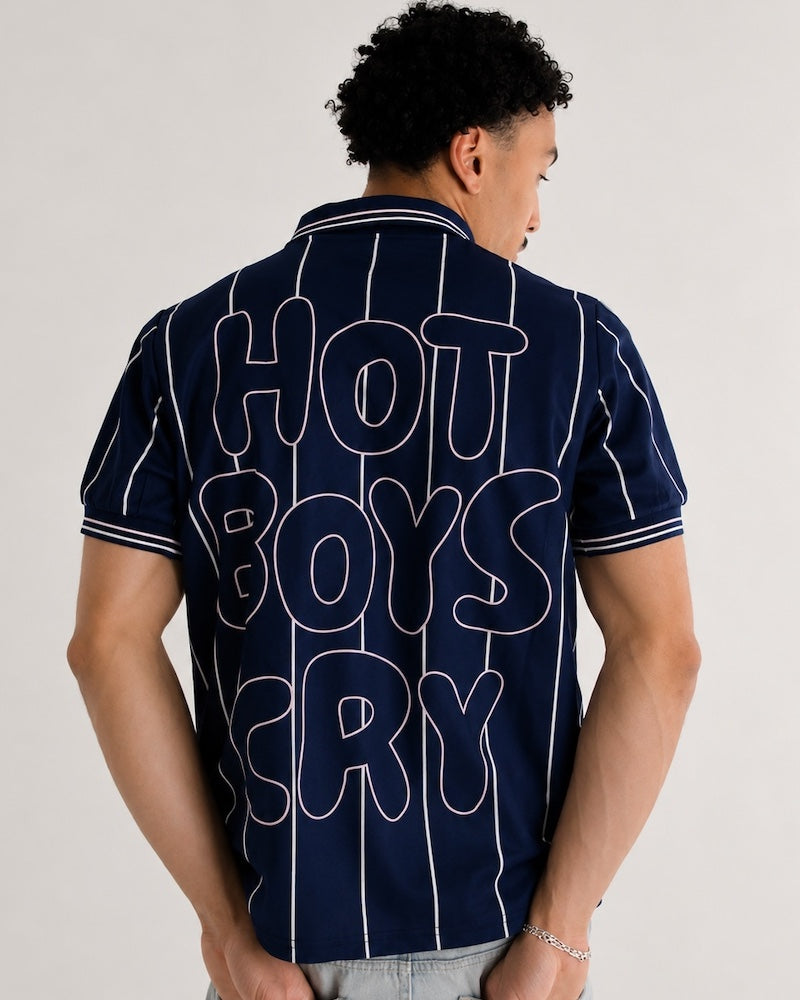 Salty Tears Club Jersey Navy
