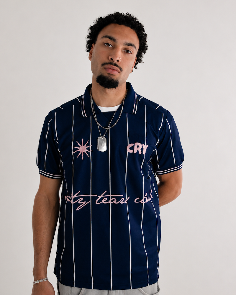 Salty Tears Club Jersey Navy