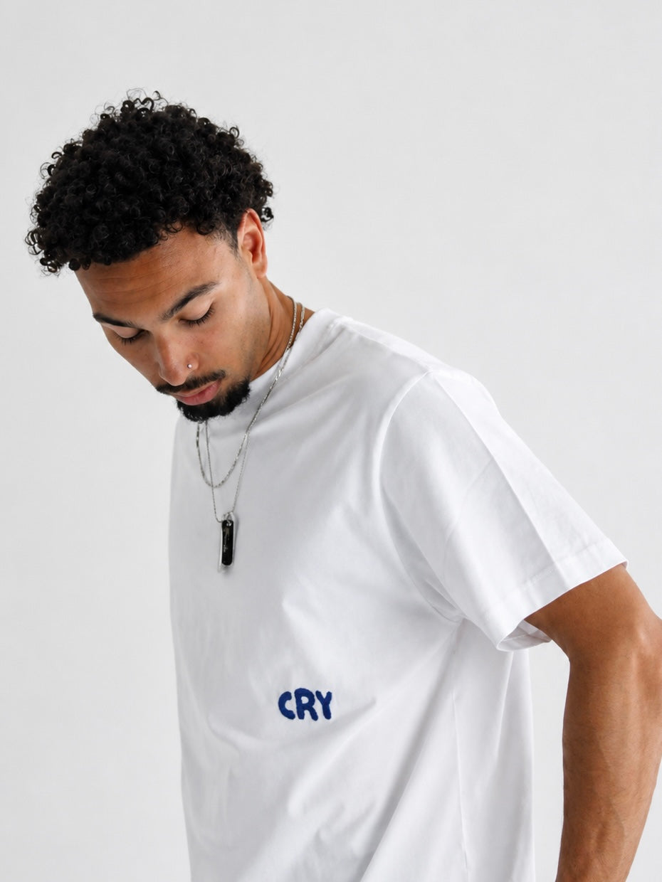 CRY Tee White