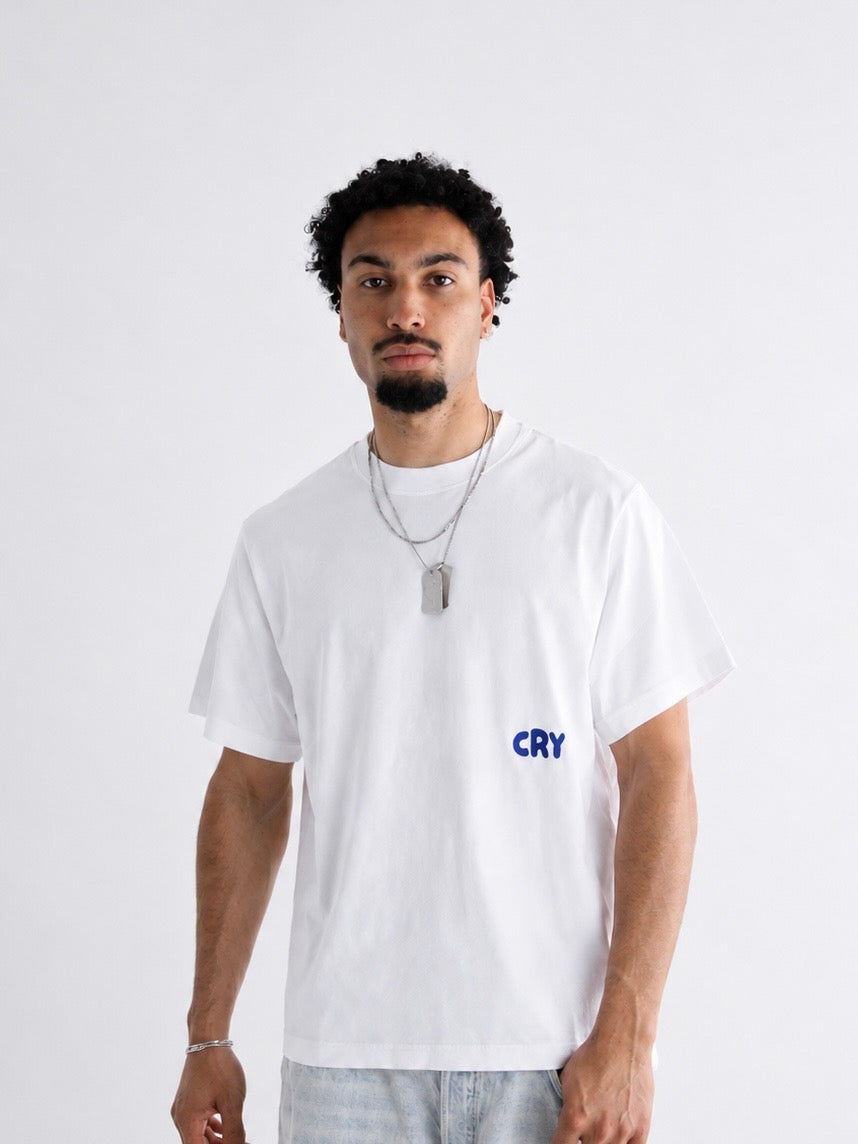 CRY Tee White