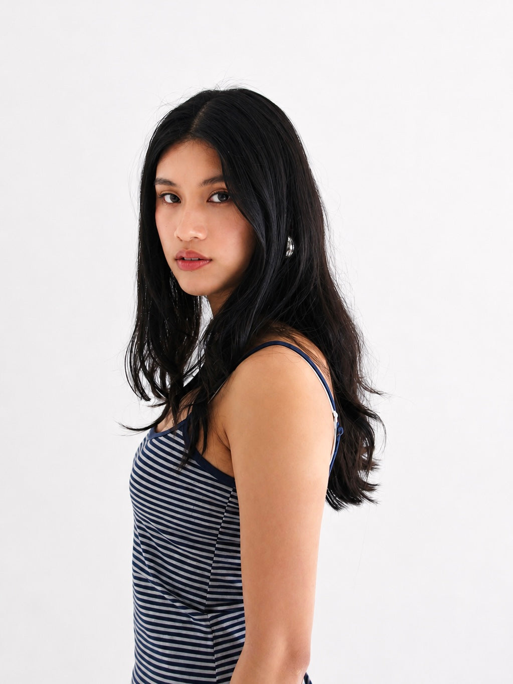 Striped Spaghetti Top